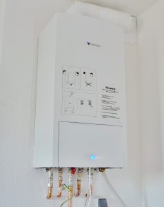 a tankless water heater